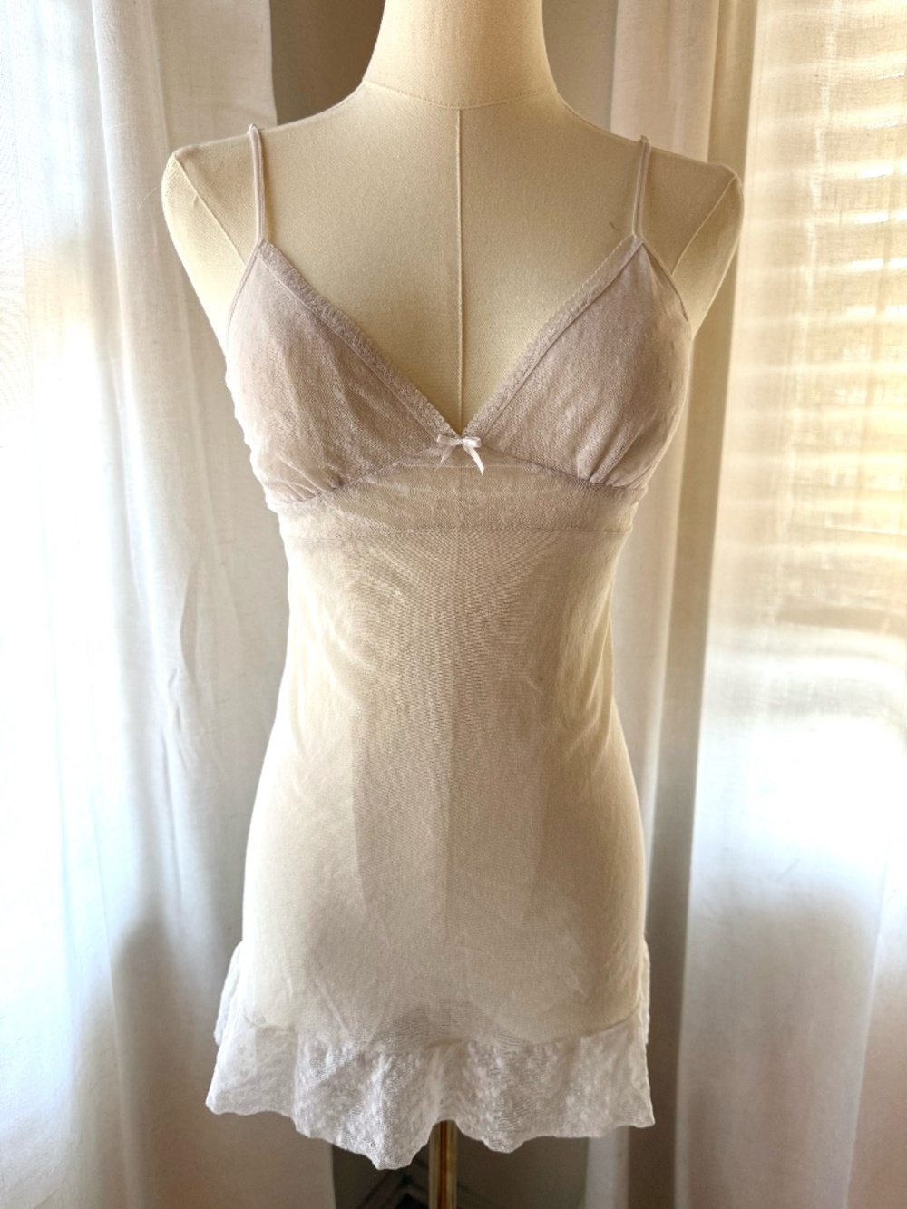 Vintage Y2K Victoria's Secret Mini Slip Dress